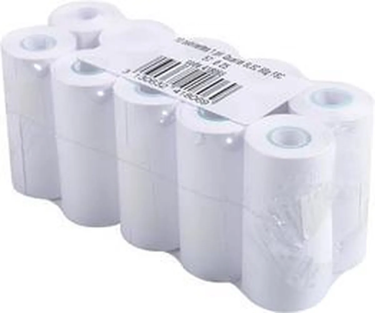 EXACOMPTA-kasregisterrollen, 70 mm x 42 m x 12 mm de Exacompta en Blanc – photo produit