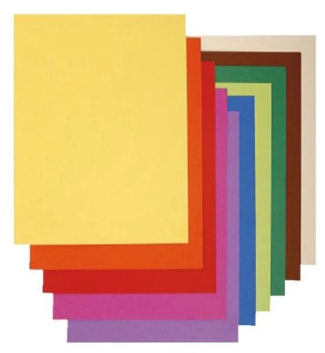 FLASH 80 - Pak van 100 inlegmappen - Geassorteerd - 150001E von Exacompta in Assorti – Produktfoto