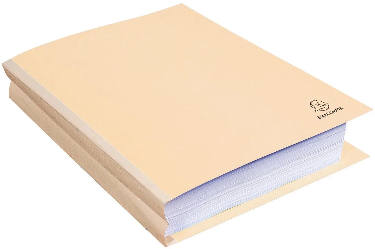 FOREVER® 320 g/m2 - Pak van 25 dossiermappen met linnen rug - A4 - 770002E de Exacompta en Gems – photo produit