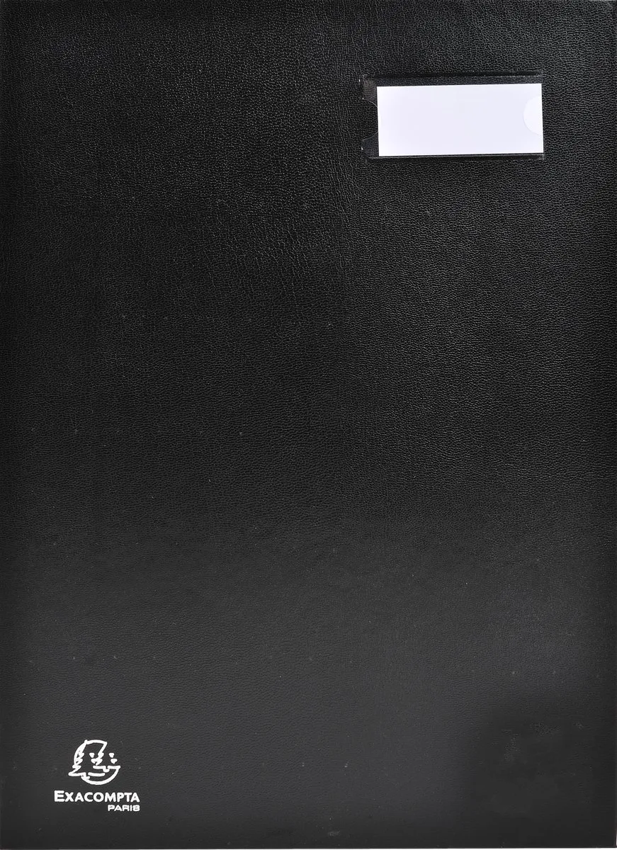 Handtekenmap Directie met harmonicarug - 18 indelingen - 24181E by Exacompta in Black – product photo