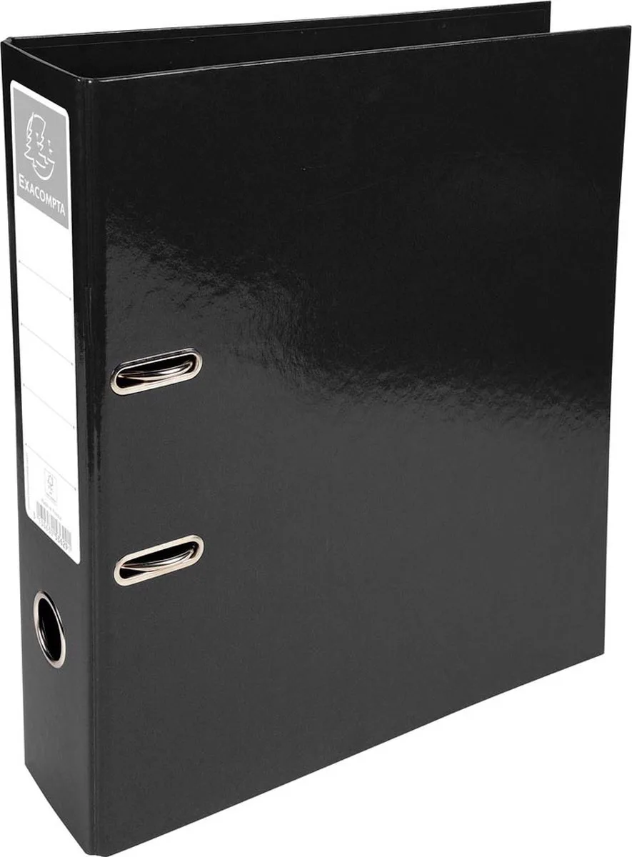 Iderama ordner, ft A4, rug van 7 cm, 10 stuks de Exacompta en Noir – photo produit