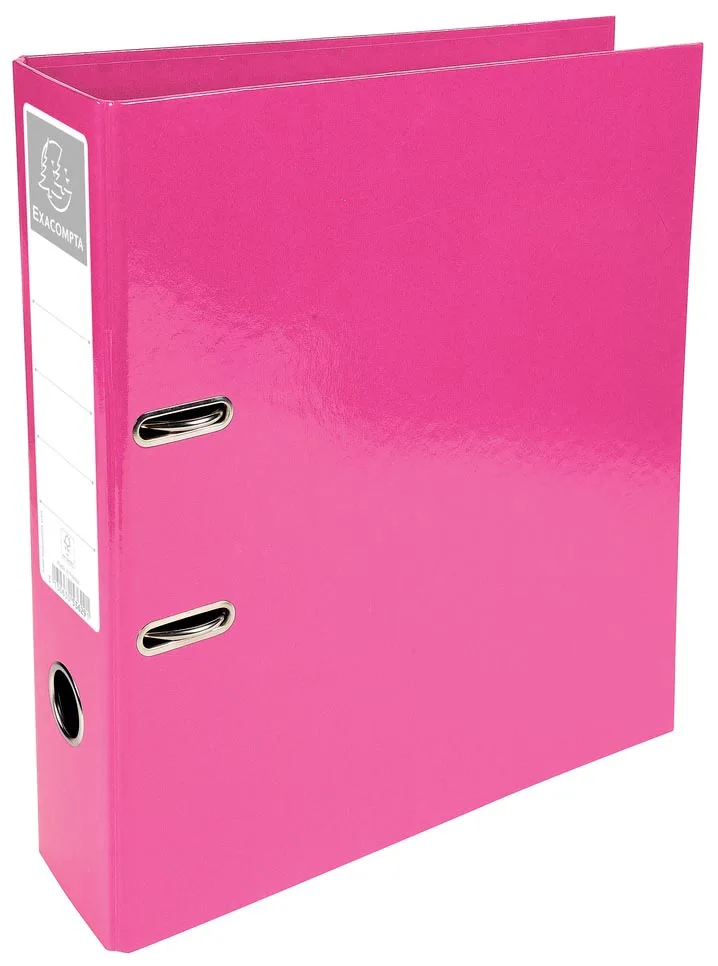 Iderama ordner, ft A4, rug van 7 cm, roze by Exacompta – product photo