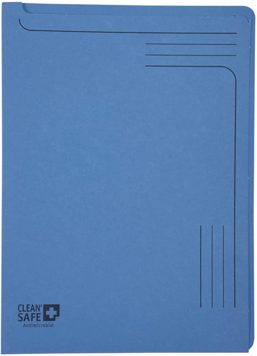 Insteekmap exacompta lmodel cleansafe | 5 stuks van Exacompta in Blauw – productfoto