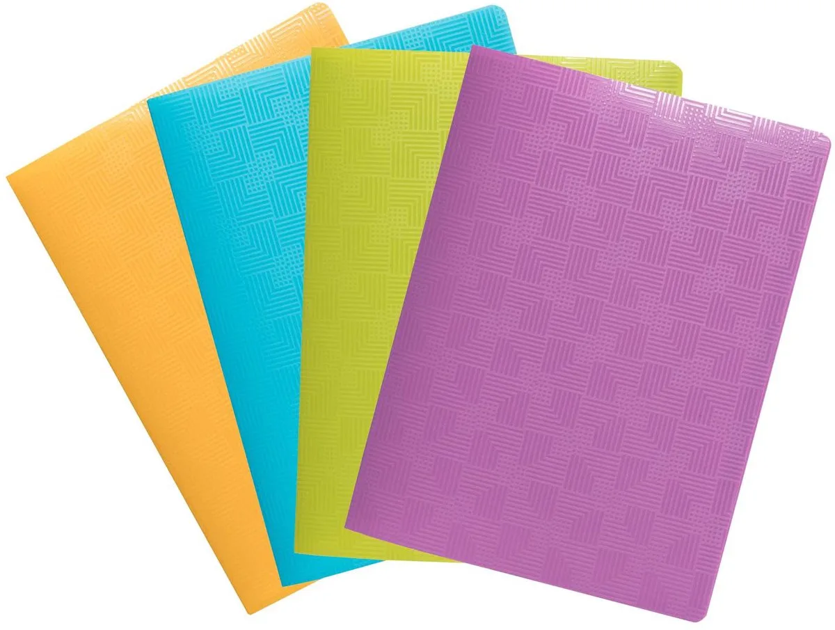 null 5890E 10x Porte-vues révision A5 60V Pop'N Co de Exacompta en Couleurs assorties – photo produit
