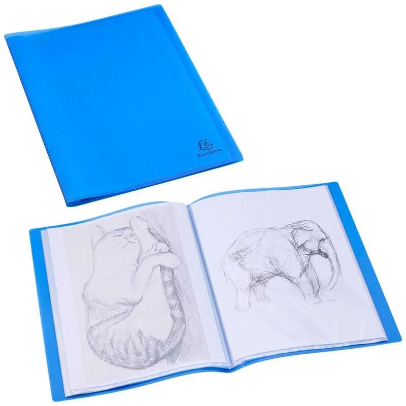 Opak Sichtbuch DIN A4, 20 Hüllen hellblau, 1 St. de Exacompta – photo produit