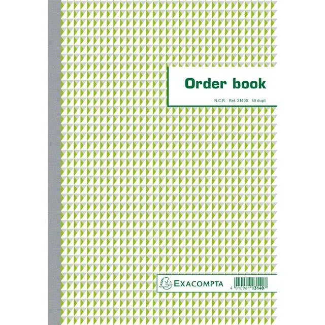 Orderboek exacompta 297x210mm 50x2vel | 5 stuks de Exacompta – photo produit