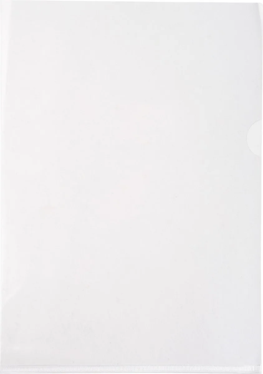 Pak van 100 L mappen- gladde PP 12/100ste - A4 - 56111E fra Exacompta i Gennemsigtig – produktbillede