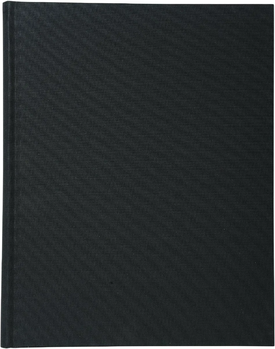 Register 32x25cm geruit 5x5 - genummerd - 100 blad - 6411E de Exacompta en Noir – photo produit