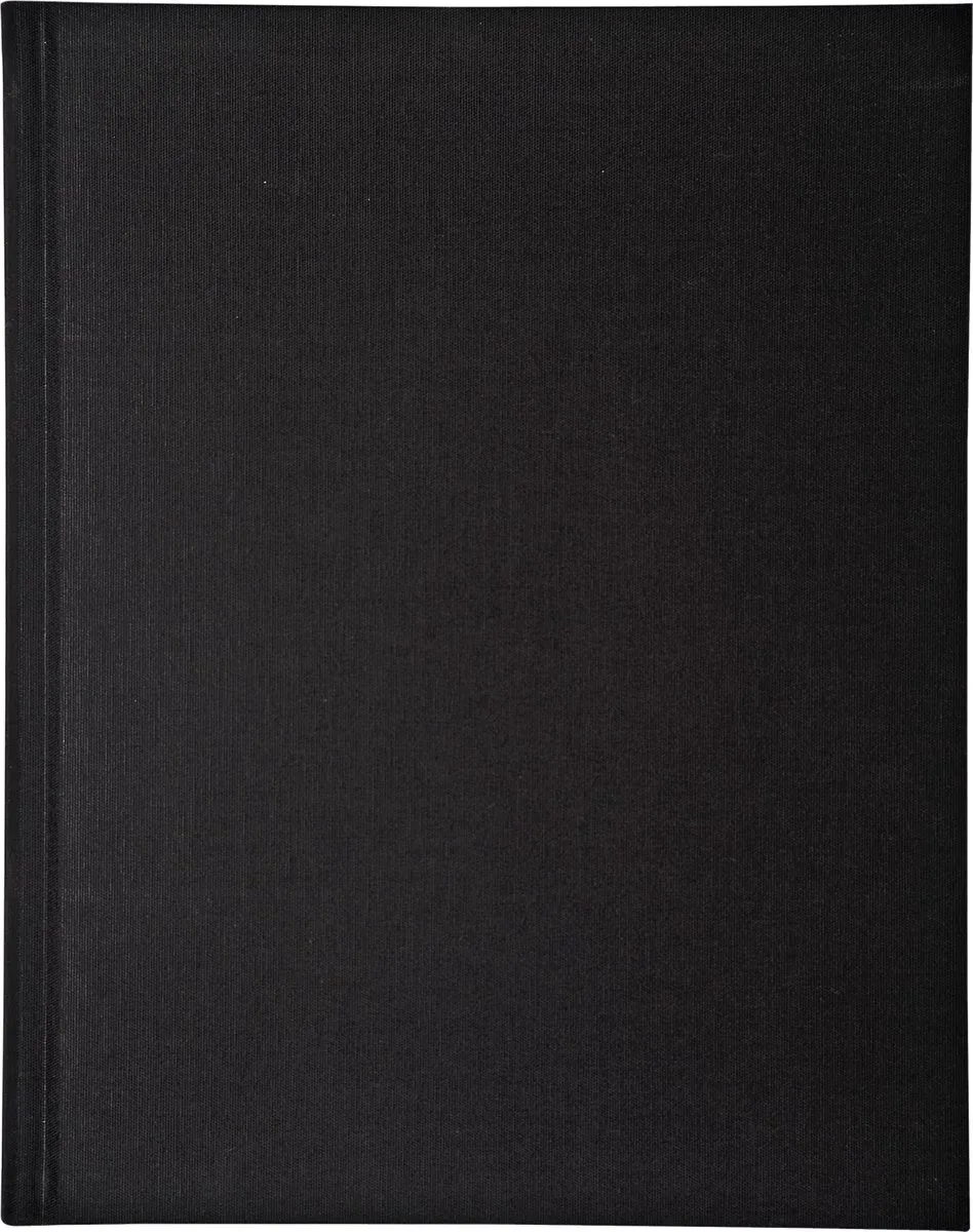 Register 32x25cm - Verslag/ Notulen Algemene Vergadering - 100 blad - 81E fra Exacompta i Sort – produktbillede
