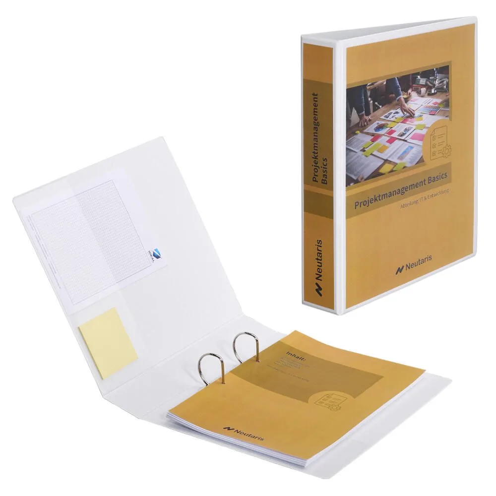 Ringbuch Kreacover 6,40 cm, weiß fra Exacompta – produktbillede
