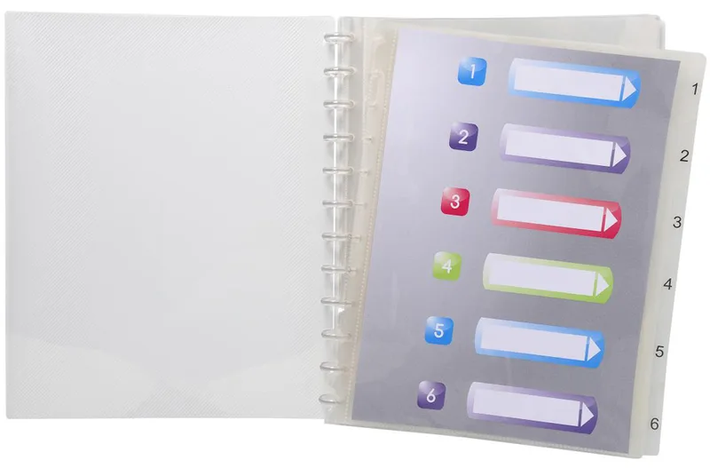 Sichtbuch DIN A4, 30 Hüllen, kristallklar by Exacompta – product photo