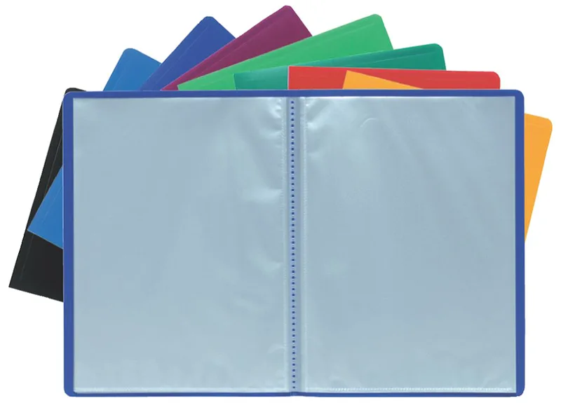 Sichtbuch, DIN A4, PP, 60 Hüllen, rot by Exacompta – product photo