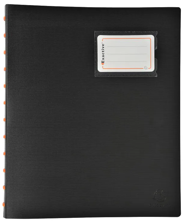 Sichtbuch EXACTIVE, DIN A4, 40 Hüllen, schwarz de Exacompta – photo produit