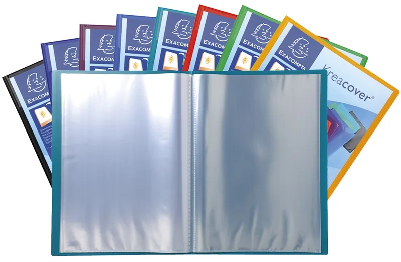 Sichtbuch Kreacover, PP, DIN A4, 90 Hüllen by Exacompta – product photo