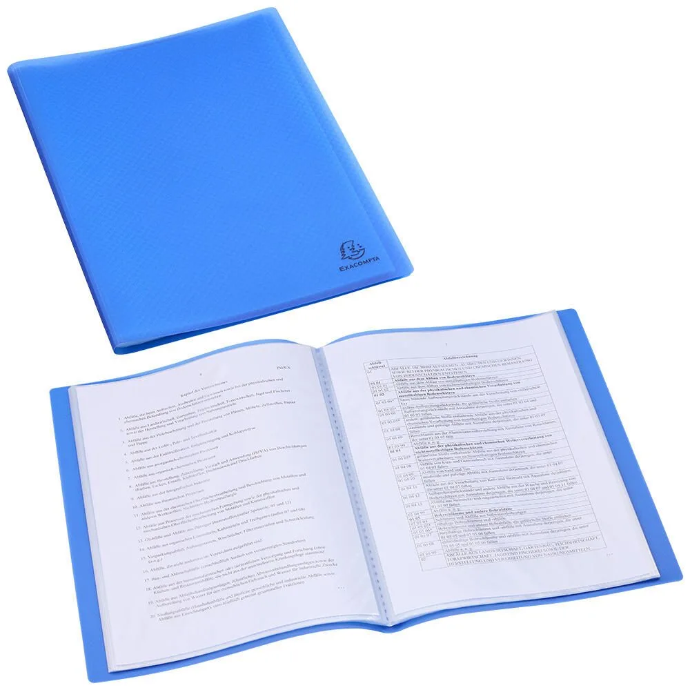 Sichtbuch Opak, hellblau fra Exacompta – produktbillede