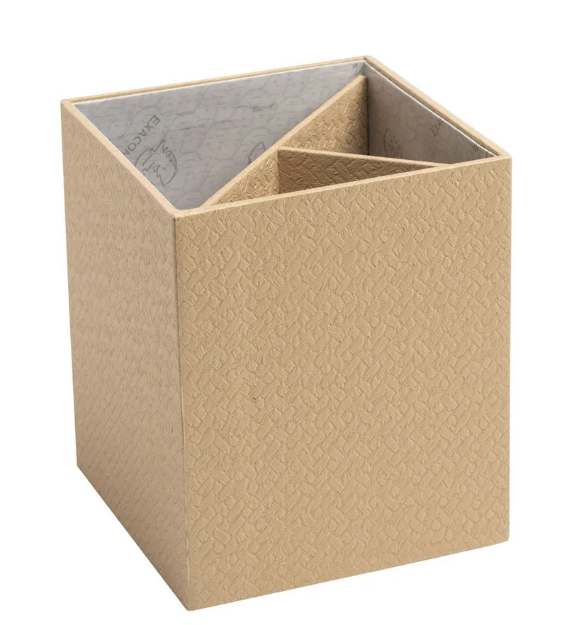 Stifteköcher Office by Me, 3 Fächer, beige by Exacompta – product photo
