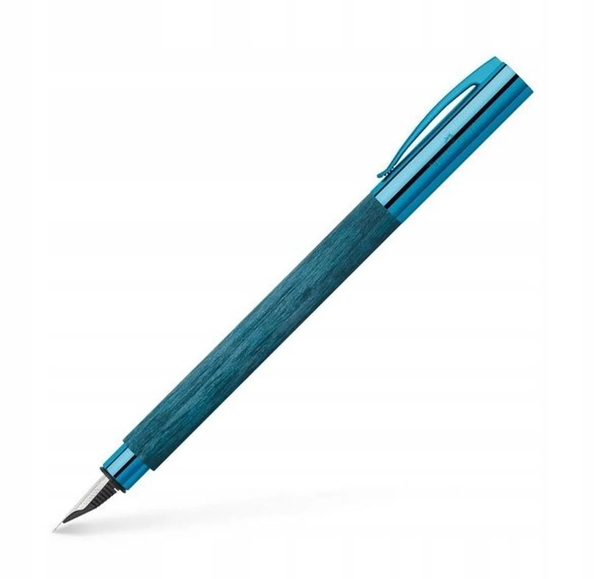 Ambitie Blauw Hout Vulpen - Blauw Hout van Faber-Castell – productfoto