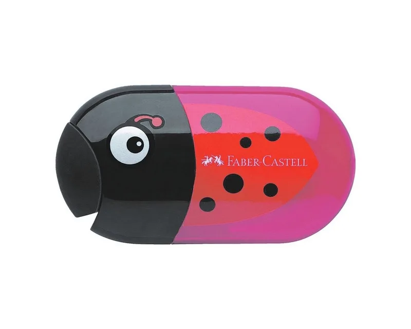 Anspitzer Käfer, mit integriertem Radierer by Faber-Castell in Black – product photo