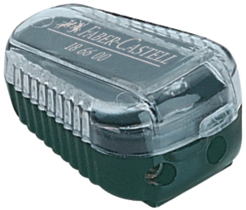 Anspitzer Minenspitzer TK mit Auffangbehälter by Faber-Castell in Green – product photo