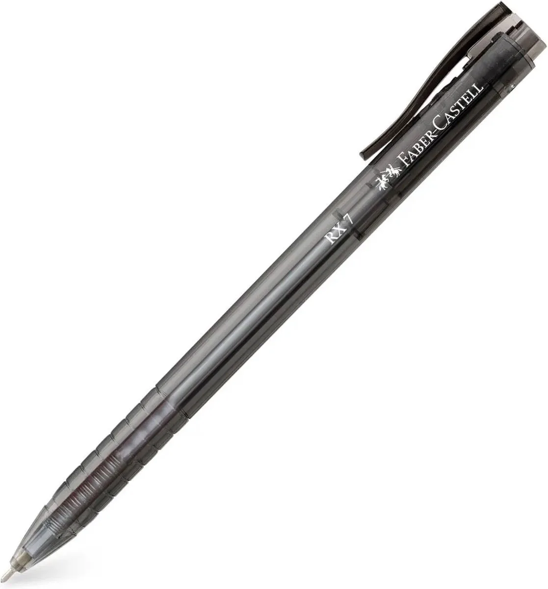balpen - RX7 - lijnbreedte 0.7mm - houderkleur zwart - FC-545499 van Faber-Castell in Zwart 0.7 – productfoto