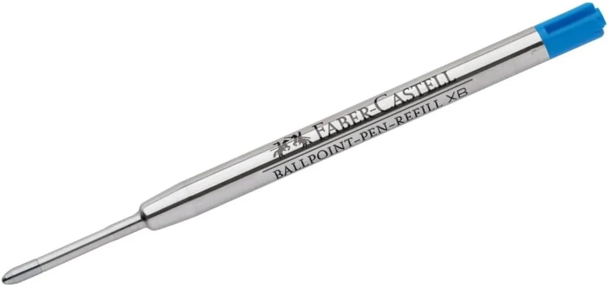 Blauwe Balpenvulling, 2 stuks, Extra Breed by Faber-Castell in Blue – product photo