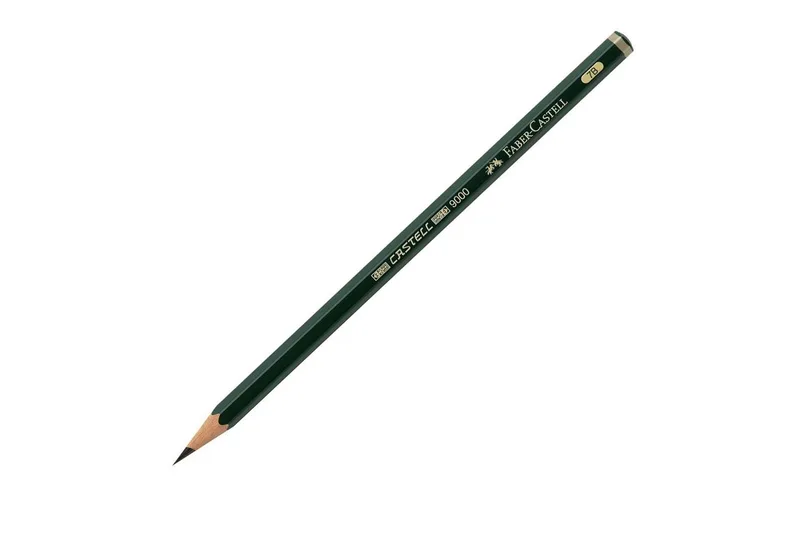 Bleistift Bleistift Castell 9000, Härtegrad 7B, bruchgeschützt by Faber-Castell in Multicolour – product photo