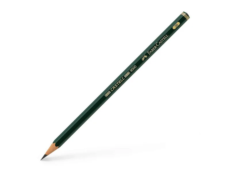 Bleistift Faber-Castell Castell 9000 Bleistift 3B – Künstlerqualität de Faber-Castell – photo produit