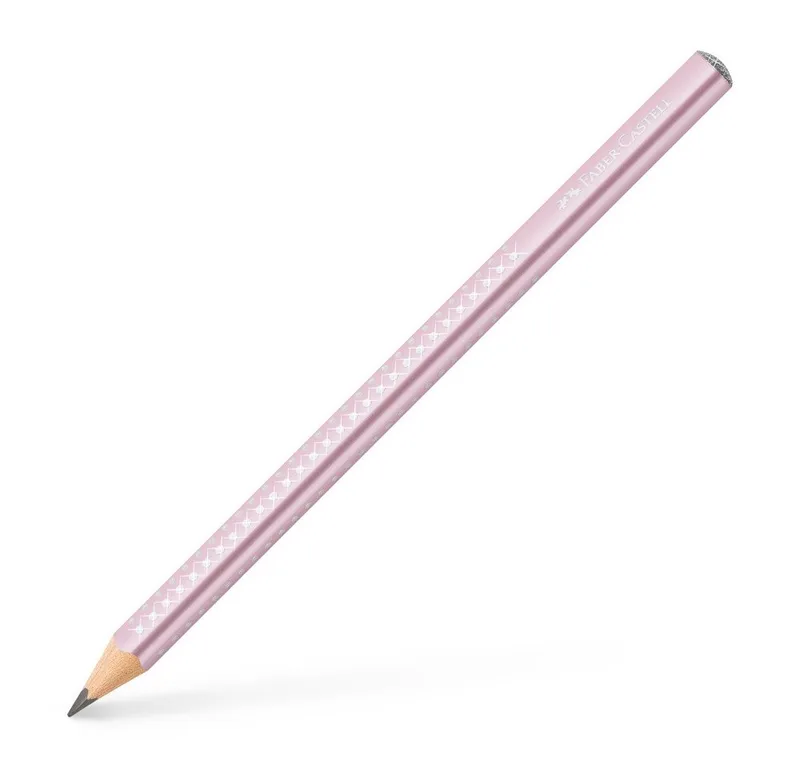 Bleistift Faber-Castell Jumbo Sparkle Bleistift Rose Metallic by Faber-Castell – product photo
