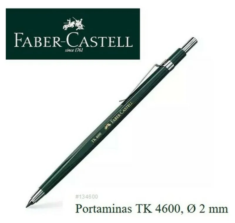 Bleistift TK® 4600 Fallminenstift grün HB 2,0 mm by Faber-Castell – product photo