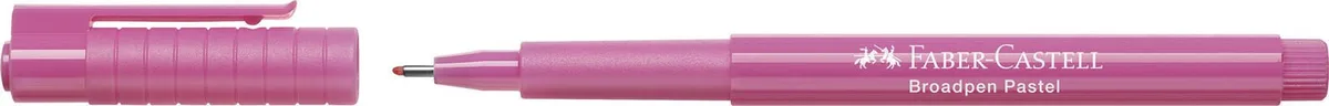 Broadpen Fineliner 0.8 mm Pink de Faber-Castell – photo produit