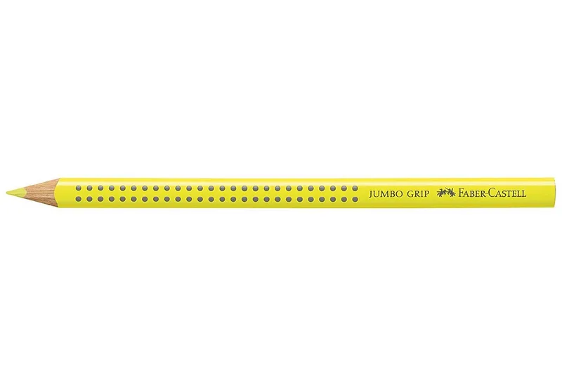 Buntstift Farbstift Jumbo Grip lichtgelb by Faber-Castell in Multicolour – product photo