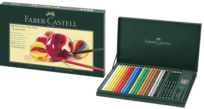Buntstifte POLYCHROMOS, Geschenketui de Faber-Castell – photo produit