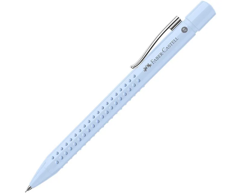 Druckbleistift Grip 2010, Strichstärke 0,7 mm, mit Soft-Grip-Zone de Faber-Castell en Bleu – photo produit