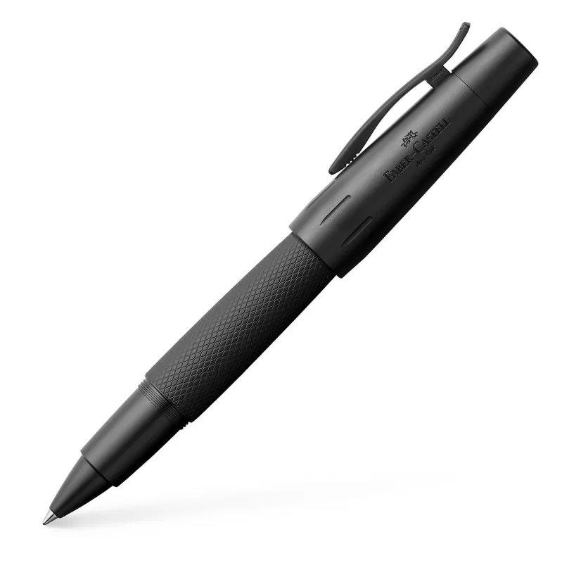 E-Motion Stylo roller Noir pur de Faber-Castell – photo produit