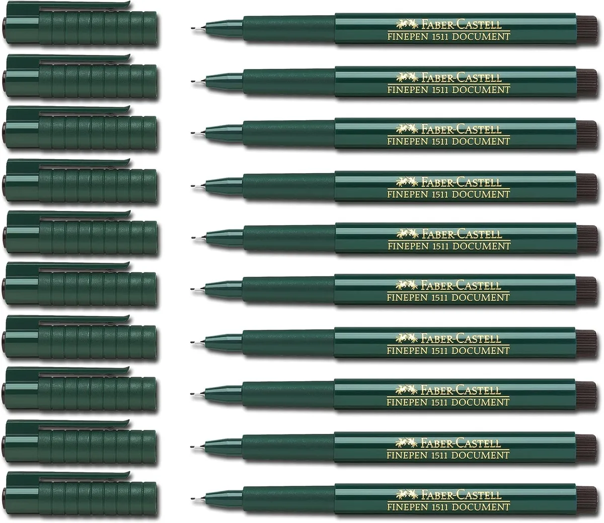 Fine Pen 1511 Fineliner - 0.4 mm van Faber-Castell in Zwart – productfoto