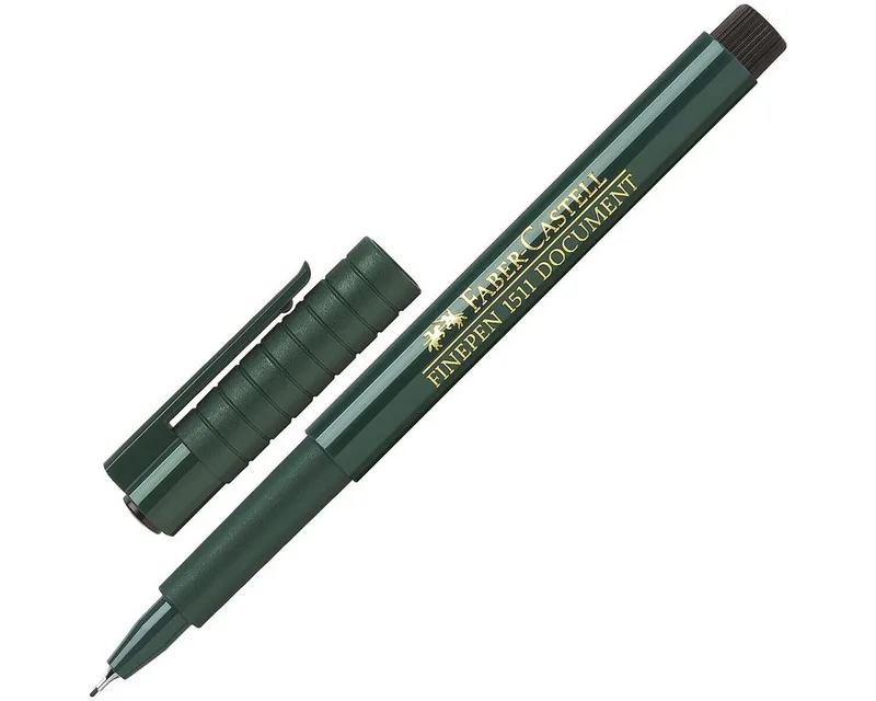 Fineliner Finepen 1511, wasserfest by Faber-Castell in Black – product photo