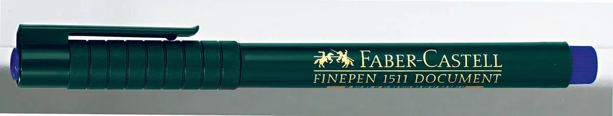 Finepen 1511 Fineliner 0.4 mm Blau de Faber-Castell – photo produit