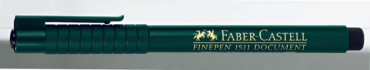 Finepen 1511 Fineliner 0.4 mm Schwarz de Faber-Castell – photo produit