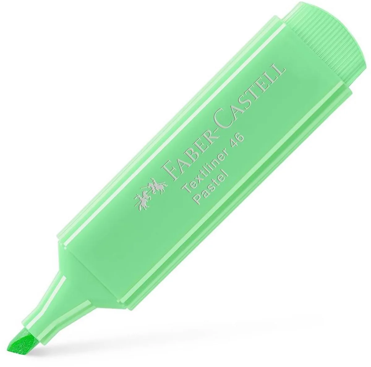 Fluoriscerende Markeerstift Faber-Castell Textliner 1546 Taart Lichtgroen (10 Stuks) de Faber-Castell en Vert – photo produit