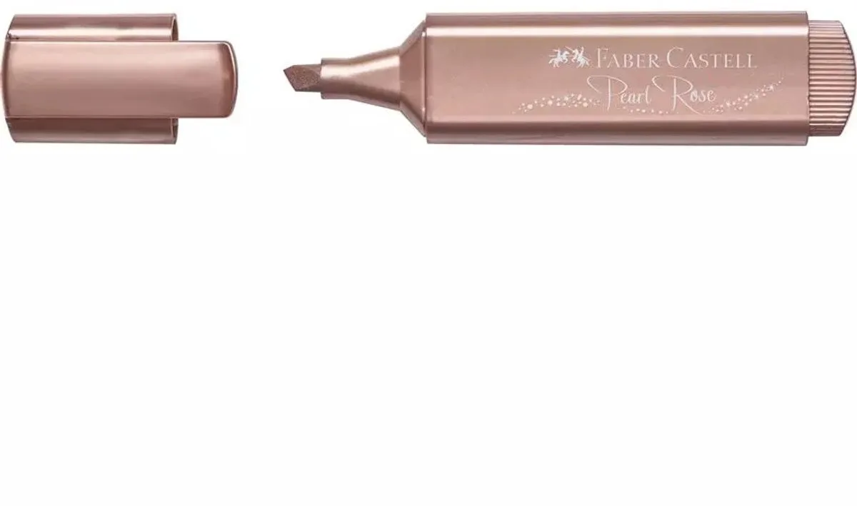Fluoriscerende Markeerstift Faber-Castell Textliner 46 Roos 10 Stuks de Faber-Castell en Or – photo produit