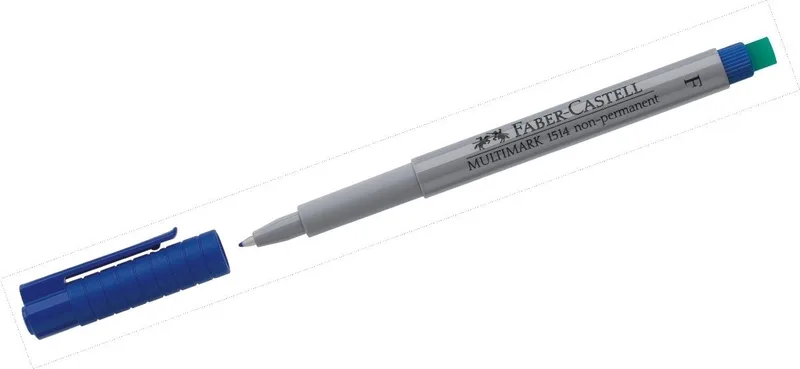 Folienstift Folienschreiber nonpermanent F blau by Faber-Castell – product photo