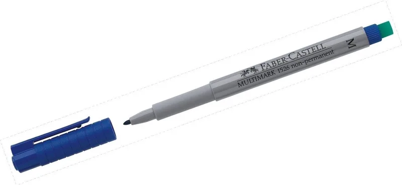 Folienstift Folienschreiber nonpermanent M blau by Faber-Castell – product photo