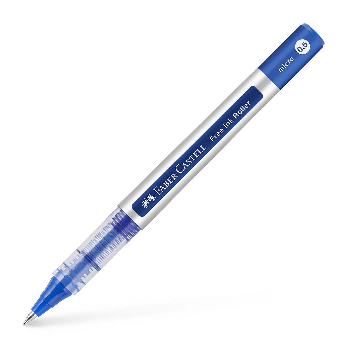 Free Ink Tintenroller grau 0.5 mm Schreibfarbe: Blau van Faber-Castell – productfoto