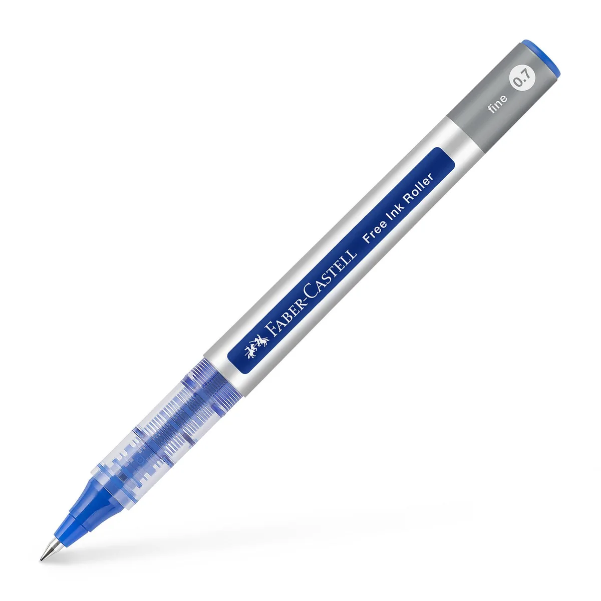 Free Ink Tintenroller grau 0.7 mm Schreibfarbe: Blau van Faber-Castell – productfoto