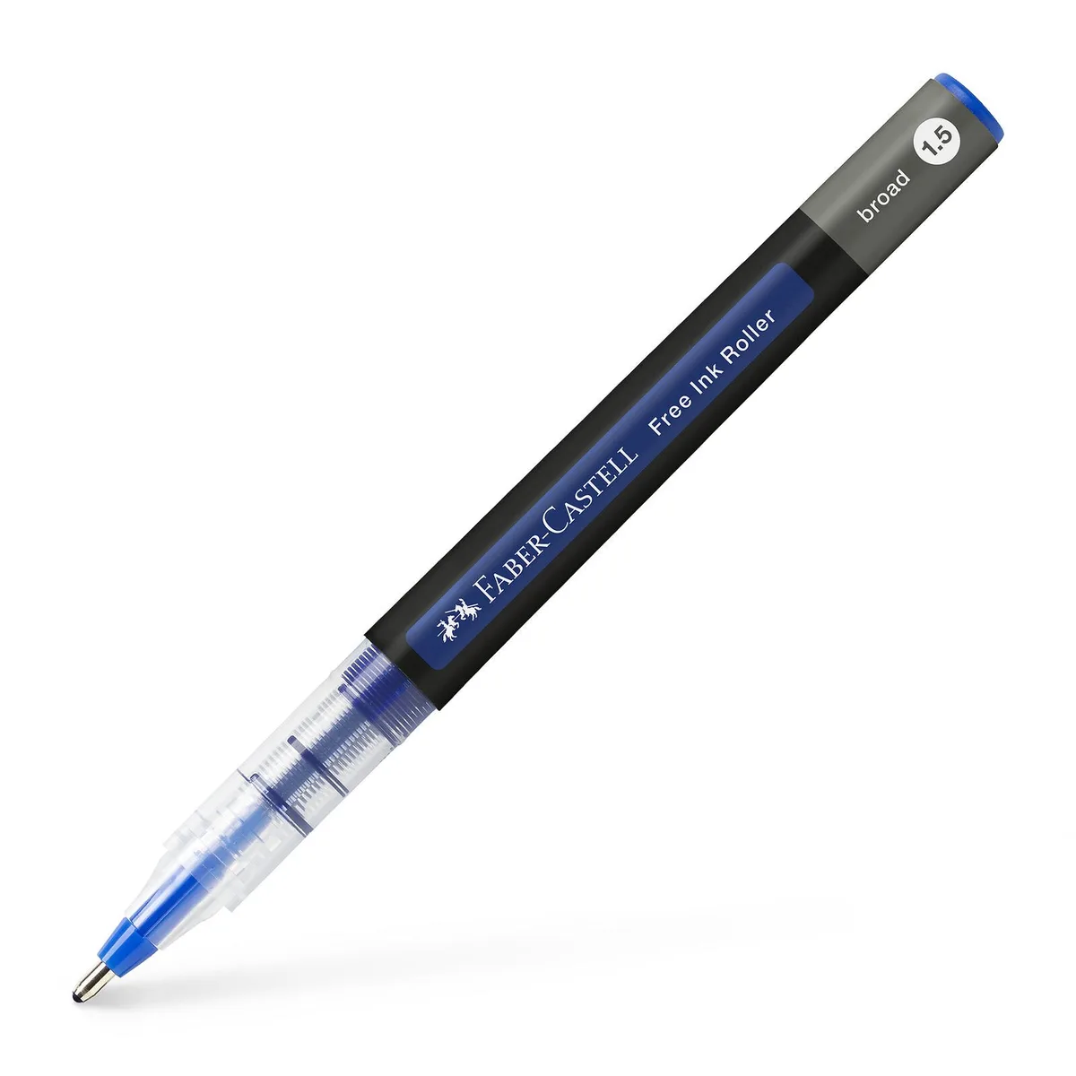 Free Ink Tintenroller grau 1.5 mm Schreibfarbe: Blau van Faber-Castell – productfoto