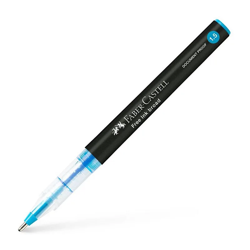 Free Ink Tintenroller grau 1.5 mm Schreibfarbe: Blau från Faber-Castell – produktbild