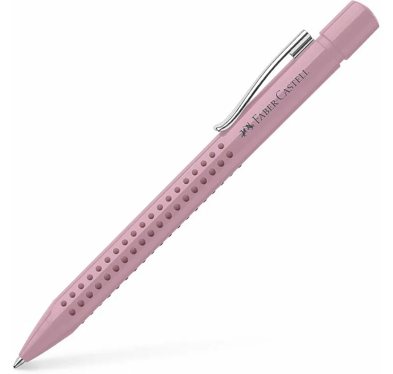 Füllfederhalter Kugelschreiber GRIP 2010 rose Schreibfarbe blau by Faber-Castell – product photo