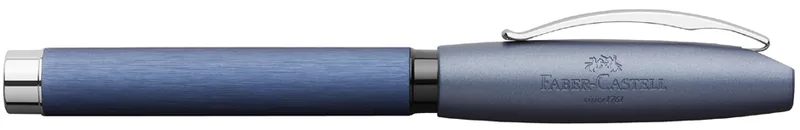 Füllhalter Essentio Aluminium, blau, M by Faber-Castell – product photo