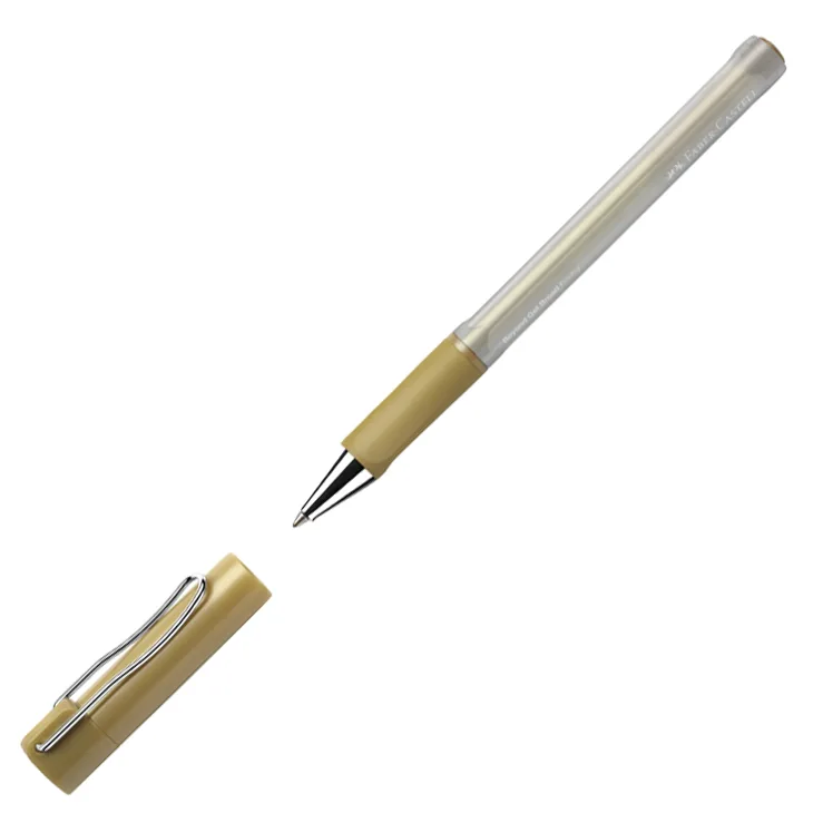 Gel-Tintenroller BEYOND Gel Broad, gold by Faber-Castell – product photo