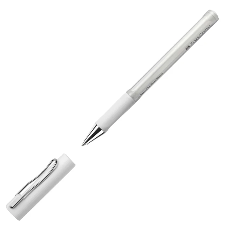 Gel-Tintenroller BEYOND Gel Broad, weiß de Faber-Castell – photo produit